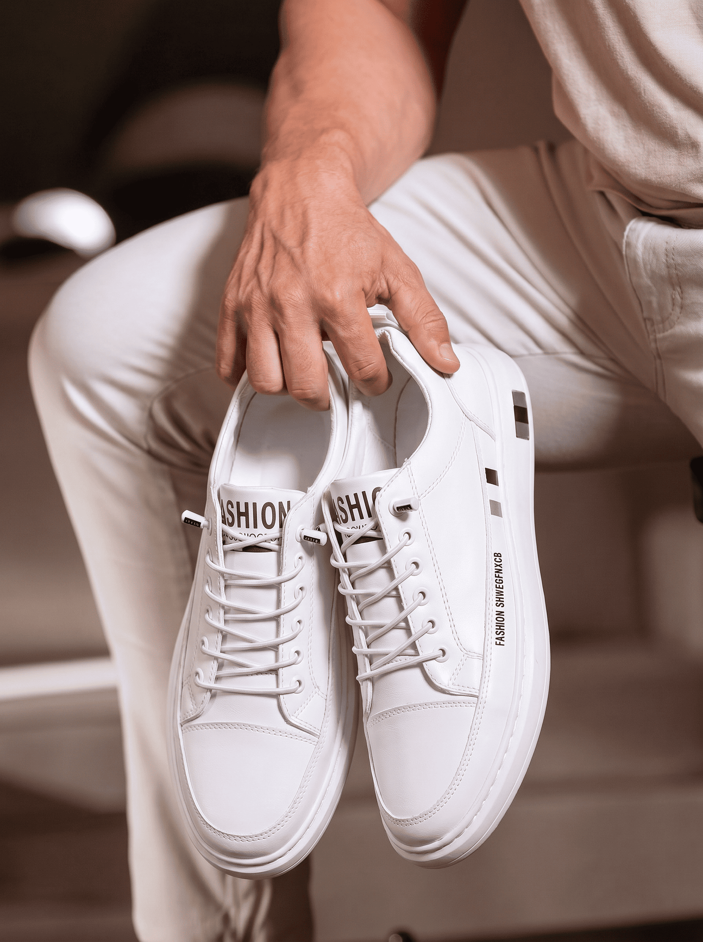 👟Nuevo Tenis Fashion Strung Cuero Importado - Descuento Exclusivo Solo Por Hoy🔥