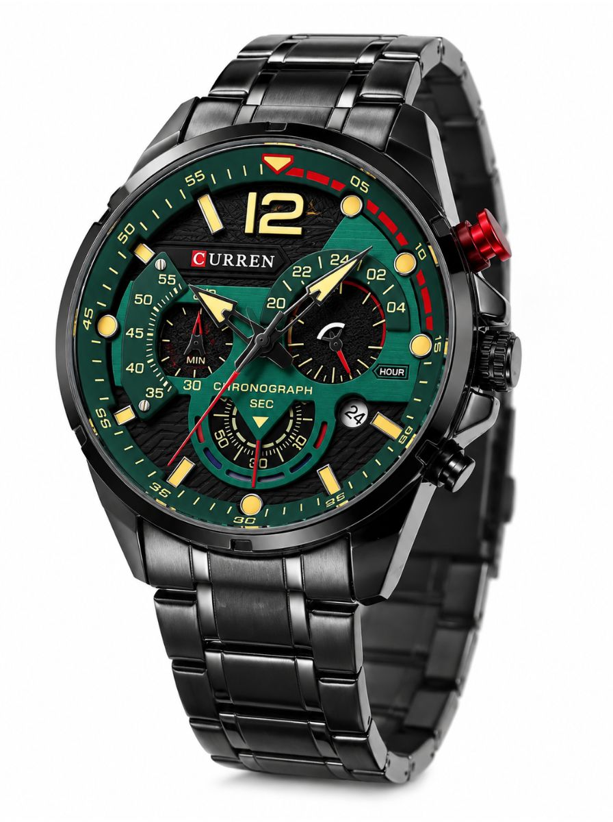 Lanzamiento 2026 Reloj Curren Original 100% Acero Inoxidable 🛡️ Resistencia Extrema Anti-Rayas