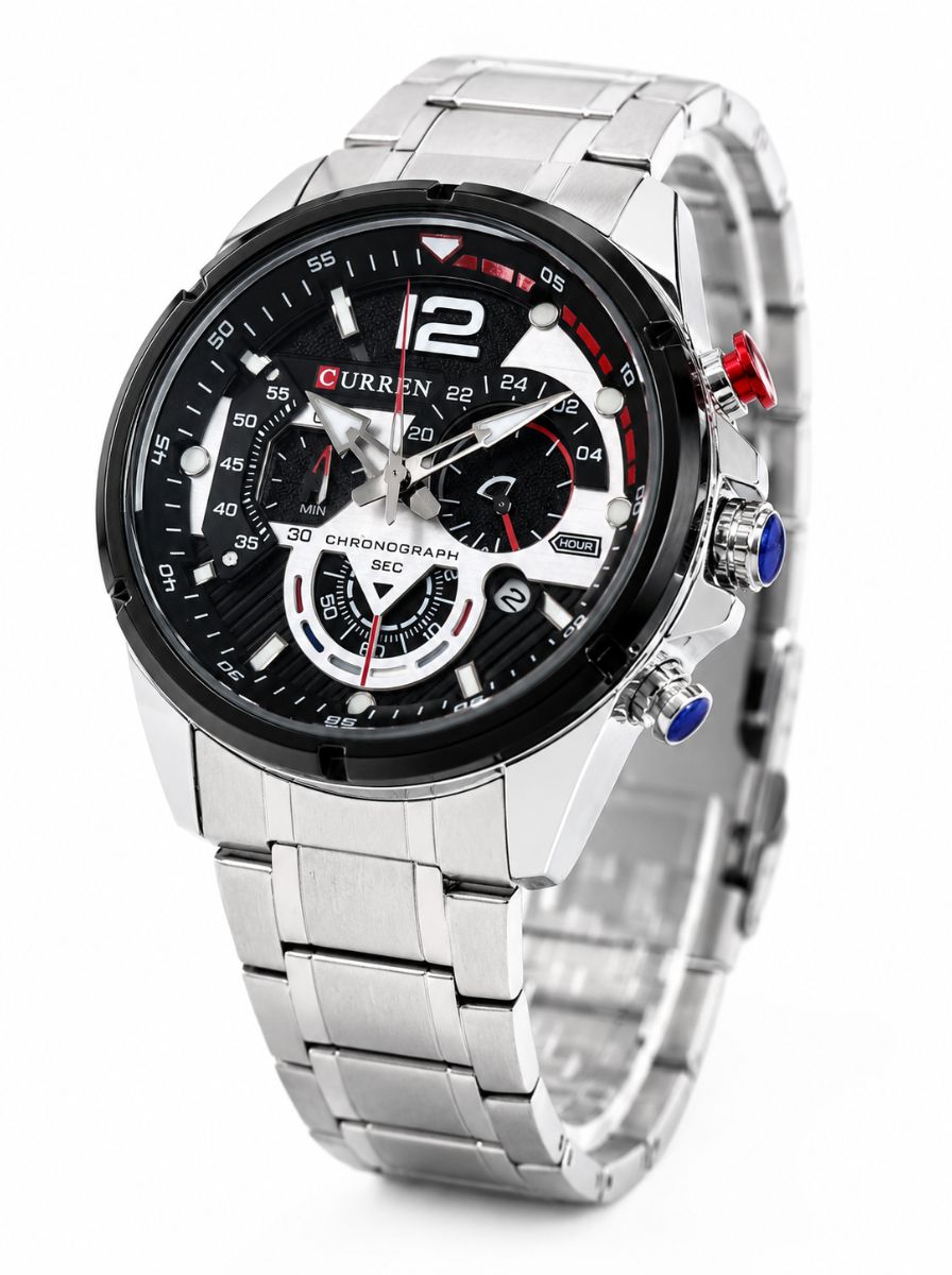 Lanzamiento 2026 Reloj Curren Original 100% Acero Inoxidable 🛡️ Resistencia Extrema Anti-Rayas
