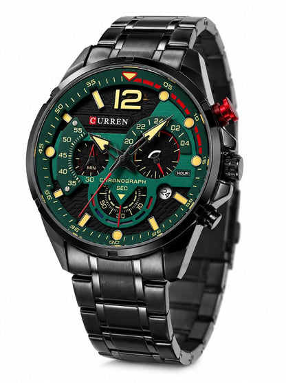 Lanzamiento 2026 Reloj Curren Original 100% Acero Inoxidable 🛡️ Resistencia Extrema Anti-Rayas