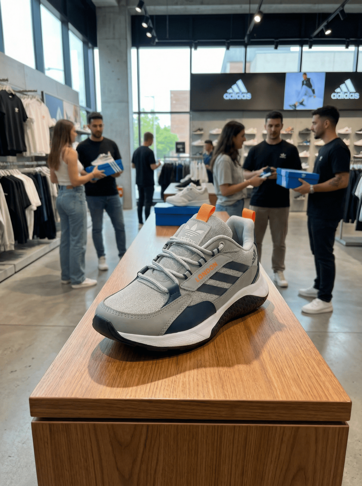 Lanzamiento Tenis Ad Boost London 4D Importado - Descuento Exclusivo Solo Por Hoy🔥