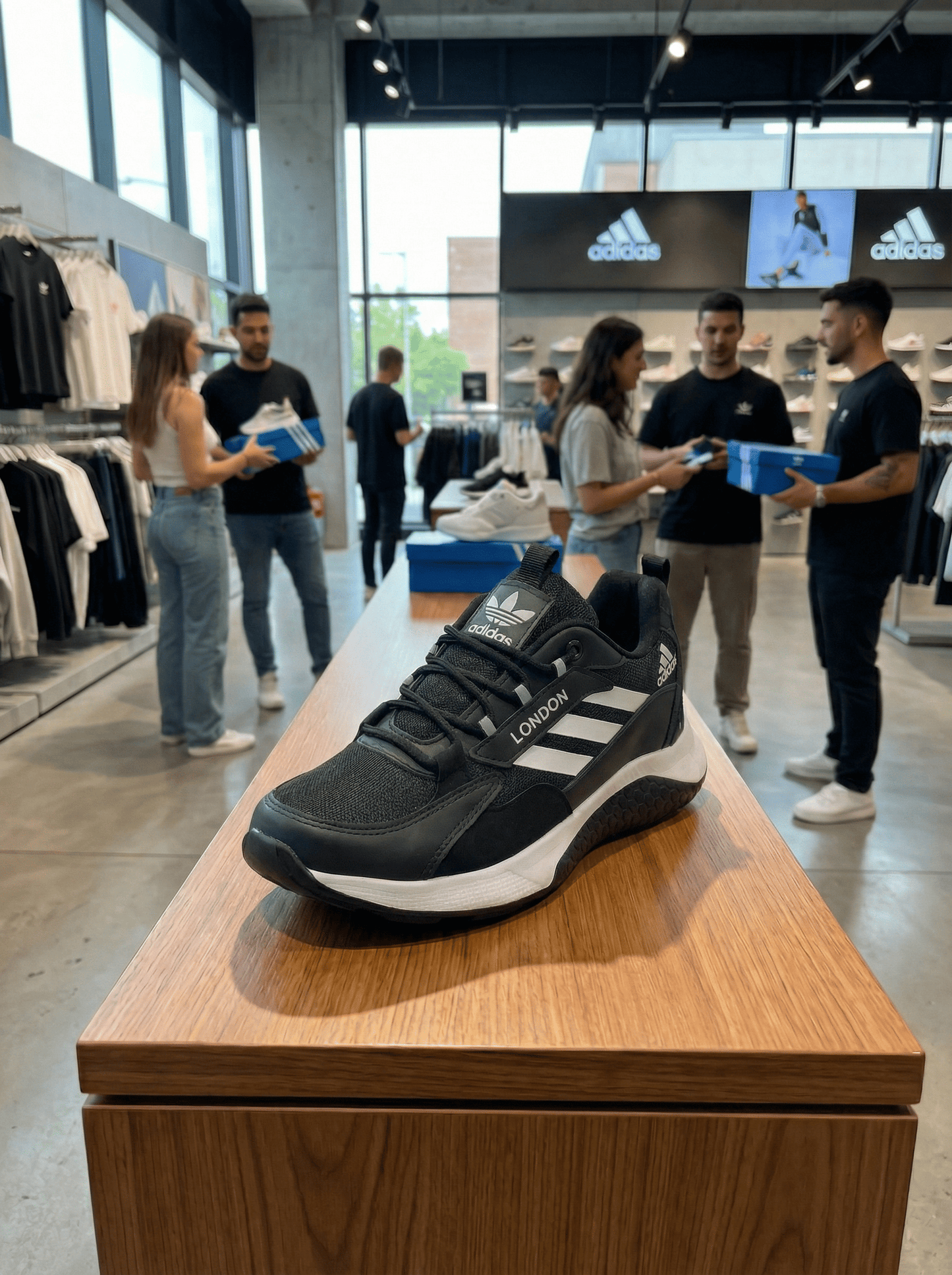 Lanzamiento Tenis Ad Boost London 4D Importado - Descuento Exclusivo Solo Por Hoy🔥
