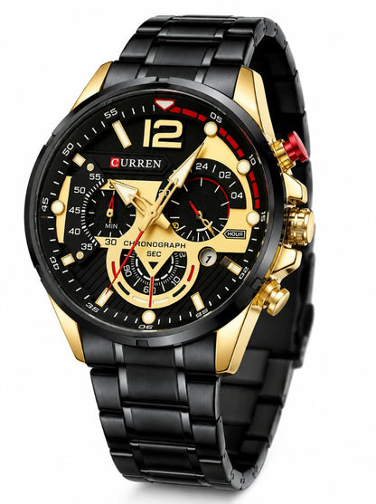 Lanzamiento 2026 Reloj Curren Original 100% Acero Inoxidable 🛡️ Resistencia Extrema Anti-Rayas