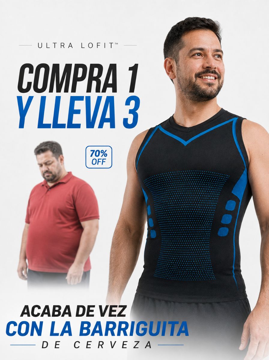 💥 Ultra Lofit™ Camiseta de Compresión Inteligente - Recupera Tu Confianza ¡Compra 1 y Recibe 3!