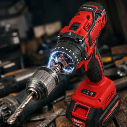 Kit Taladro/Atornillador Profesional Milwauke 68V 🔋 - Batería Extra de Regalo Solamente Hoy ⏰